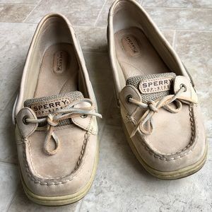 Sperry top-sider boat shoes. Size 10. Gently worn.